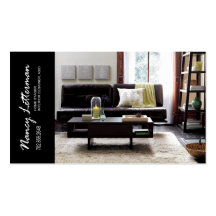 Home Stager Interior Designer Business Card Template