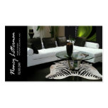 Home Stager Interior Designer Business Card Templates