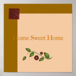 Home Sweet Home Blessing Poster Print