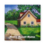 HOME SWEET HOME COUNTRY COTTAGE FRIDGE MAGNET