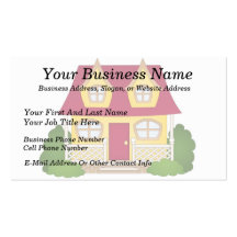 Home Sweet Home - Daytime Business Card