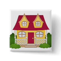 Home Sweet Home - Daytime Pinback Button