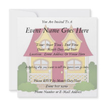 Home Sweet Home - Daytime Invitation