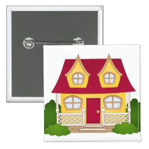 Home Sweet Home - Daytime Pinback Button