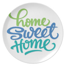 'Home Sweet Home' Plate