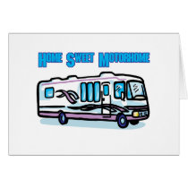 Home Sweet Motorhome Greeting Cards
