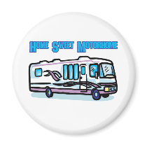 Home Sweet Motorhome Magnets