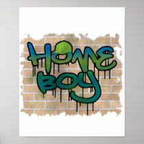 homeboy graffiti  design posters
