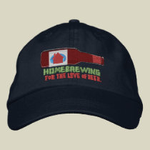 Homebrewing Embroidered Hat embroidered hats
