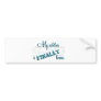 Homecoming sticker: soldier bumper sticker