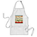 Homegrown Tomato Garden Slogan Apron