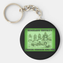Homeland Security Fighting Terrorism Since 1492 Key Chains