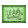 Homeland Security Fighting Terrorism Since 1492 Post Card
