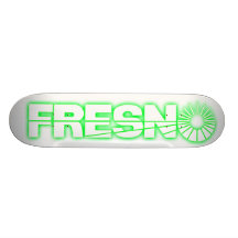 Homelessville Fresno Pro Board/Green Skateboard