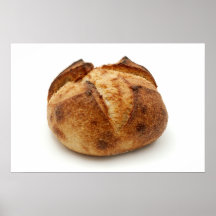 Homemade bread print