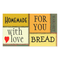 Homemade Food-Personalize It Rectangle Sticker