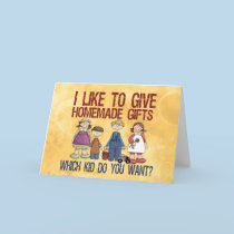 Homemade Gifts cards