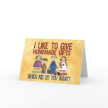 Homemade Gifts cards