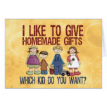 Homemade Gifts Greeting Card