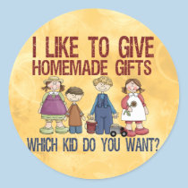 Homemade Gifts stickers