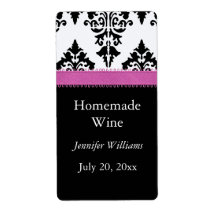 Homemade Wine Label