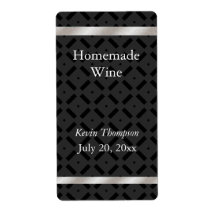 Homemade Wine Label