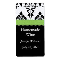 Homemade Wine Label