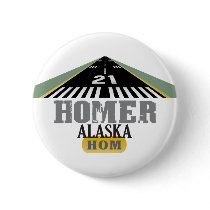 Homer Alaska - Airport Runway Buttons