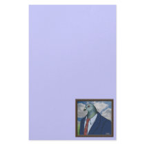Homer Suit Framed Stationery