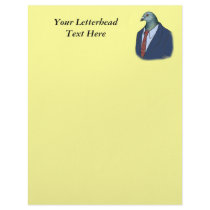 Homer Suit Personalized Letterhead