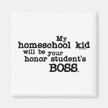Homeschool Boss Magnet