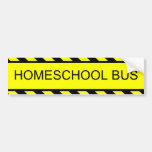 homeschool bus bumper stickers