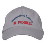 Homeschool Lesson Hat embroidered hats