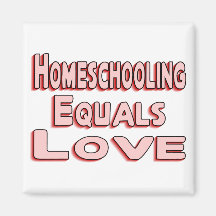Homeschool Love Refrigerator Magnets