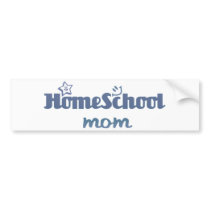 Homeschool Mom Bumper Sticker