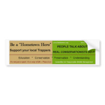 Hometown Hero Bumper Sticker