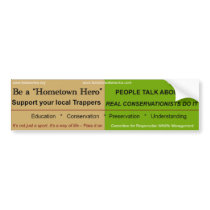 Hometown Hero Bumper Sticker