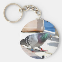 Homing Pigeon On A Yacht Key Chain
