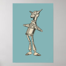 Homme de bidon de magicien d'Oz Affiches