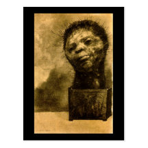 Homme de cactus carte postale