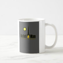 homme de fusée tasse
