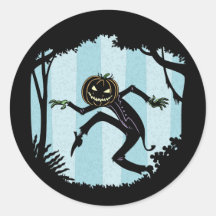 Homme de Punkin de forêt Autocollant