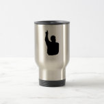 homme se dirigeant vers le haut de l'ombre mug