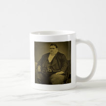 Homme vintage de graisse de numéro de cirque de ph tasses à café
