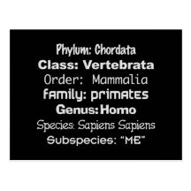 Homo Sapiens Post Card