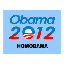 HOMOBAMA POST CARDS