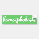 HOMOPHOBIA IS A CHICKEN SANDWICH --.png Bumper Sticker