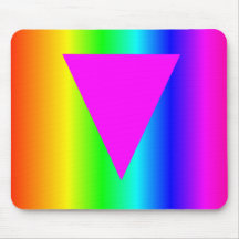 Homosexual Rainbow Mouse Pad