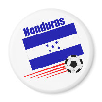 Honduran Soccer Team Magnets