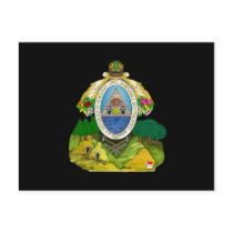 Honduras Coat of Arms Post Card